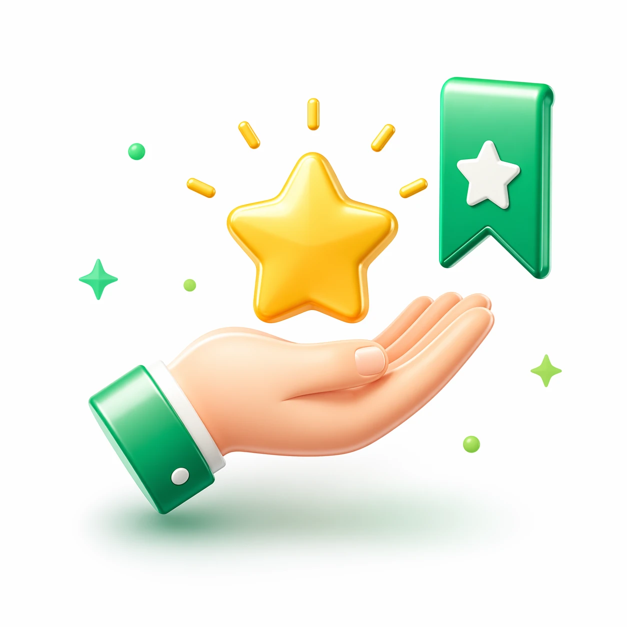 题目收藏功能插画